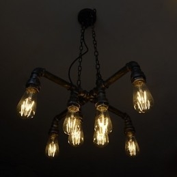 Lampa Loft odgrywa rolę kreatywnego przemysłowego wiatru przywracającego starożytne sposoby Conduit Droplight