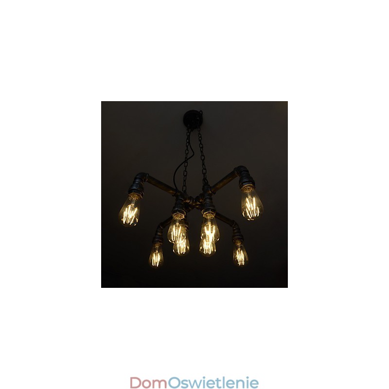 Lampa Loft odgrywa rolę kreatywnego przemysłowego wiatru przywracającego starożytne sposoby Conduit Droplight