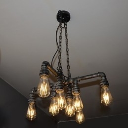 Lampa Loft odgrywa rolę kreatywnego przemysłowego wiatru przywracającego starożytne sposoby Conduit Droplight
