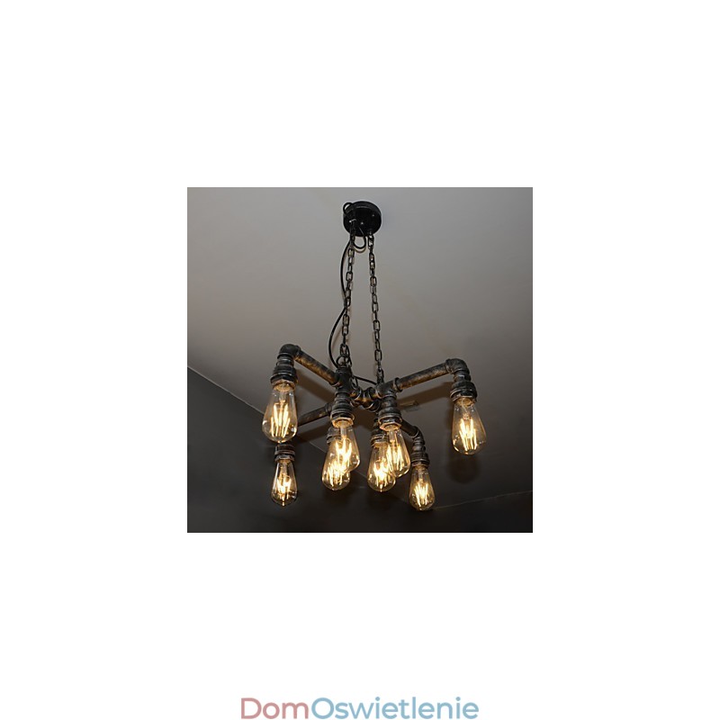 Lampa Loft odgrywa rolę kreatywnego przemysłowego wiatru przywracającego starożytne sposoby Conduit Droplight