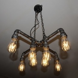Lampa Loft odgrywa rolę kreatywnego przemysłowego wiatru przywracającego starożytne sposoby Conduit Droplight