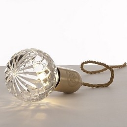 Nowoczesna współczesna lampa wisząca w stylu vintage mini w kolorze złotym z metalu