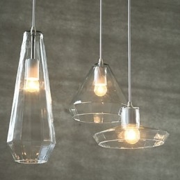 Pojedynczy koniec lampy wiszącej