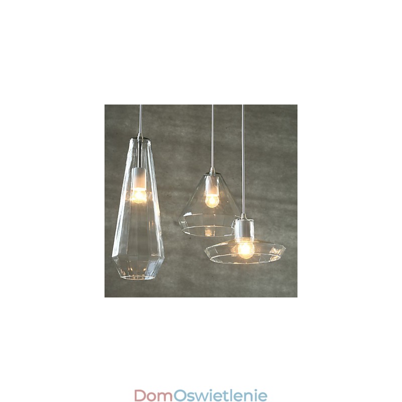 Pojedynczy koniec lampy wiszącej