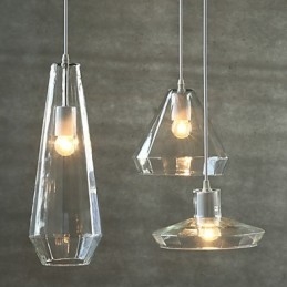Pojedynczy koniec lampy wiszącej