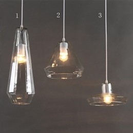 Pojedynczy koniec lampy wiszącej