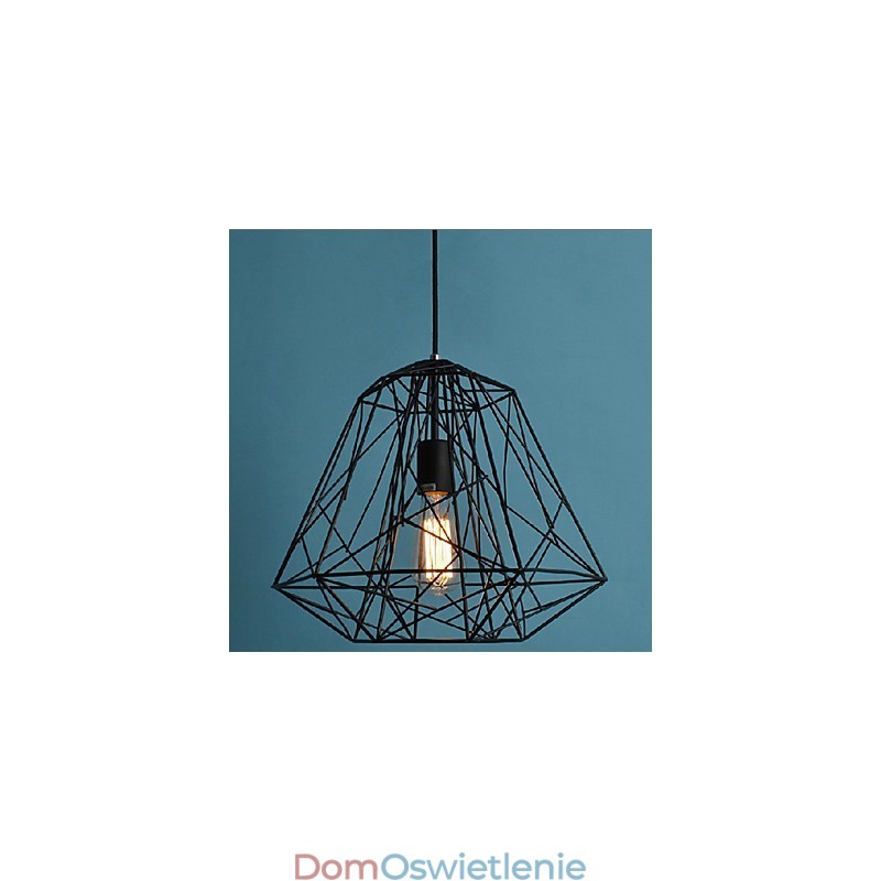 Vintage Retro Malowanie Metalowa Lampa Wisząca Garaż