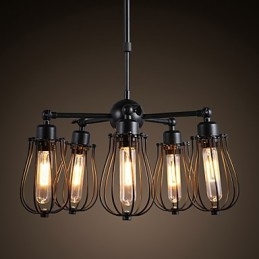 Retro Klasyczne Metalowe Lampy Sufitowe Proste Lampy Wiszące Lampy Wiszące Cafe