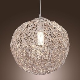 Nowoczesna współczesna lampa wisząca Globe Mini Style Chrome