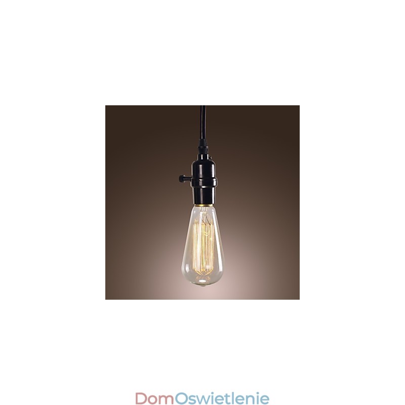 Tradycyjna klasyczna lampa wisząca w stylu vintage mini