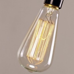 Tradycyjna klasyczna lampa wisząca w stylu vintage mini