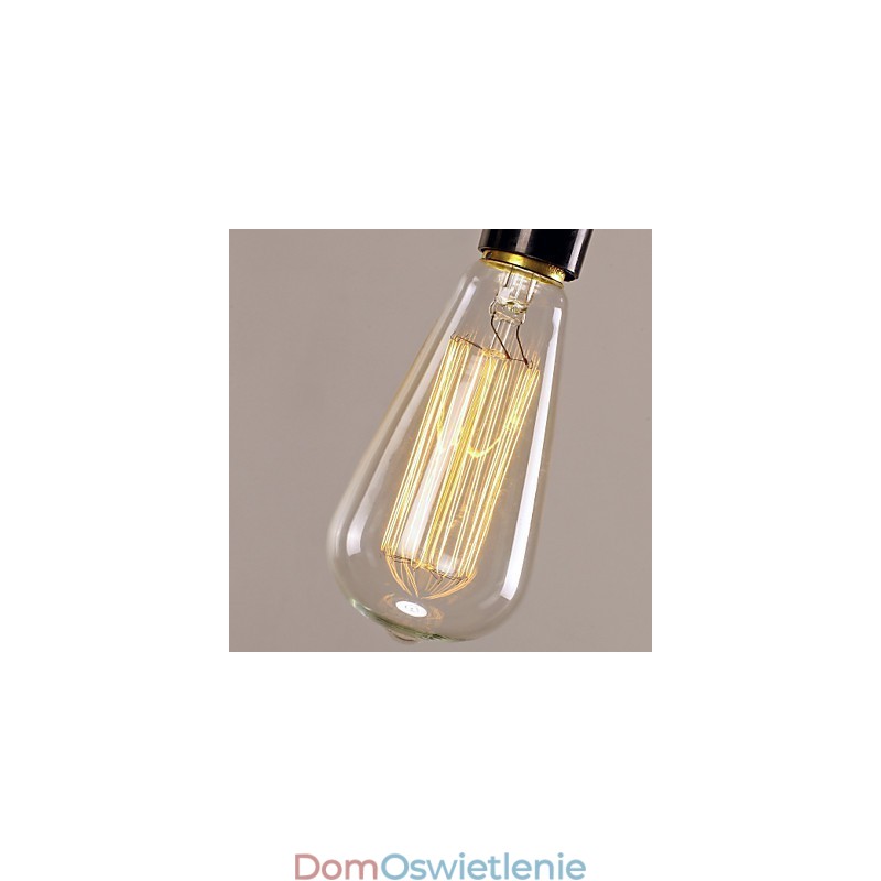 Tradycyjna klasyczna lampa wisząca w stylu vintage mini