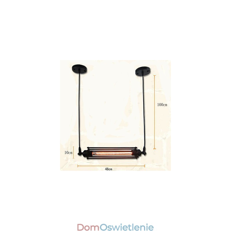 Loft Retro Żyrandol Wisząca Lampa Klasyczna Lampa Vintage Country Metalowa Lampa