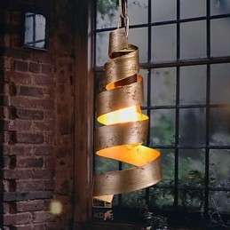 Retro Żelazna Lampa Nowoczesny Minimalistyczny Żyrandol W Stylu Industrialnym