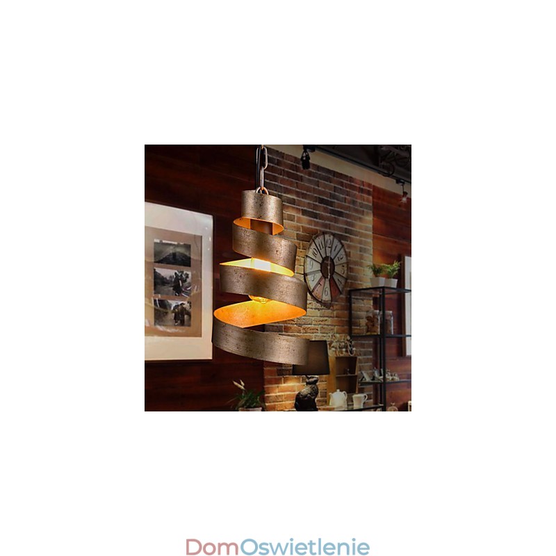 Retro Żelazna Lampa Nowoczesny Minimalistyczny Żyrandol W Stylu Industrialnym