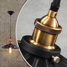 Retro Klasyczny Styl Europejski Wisząca Lampa Metalowa Sztuka Droplight