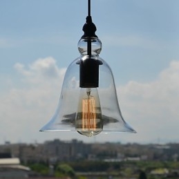 Tradycyjna klasyczna zabytkowa miska w stylu miniaturowym lampa wisząca