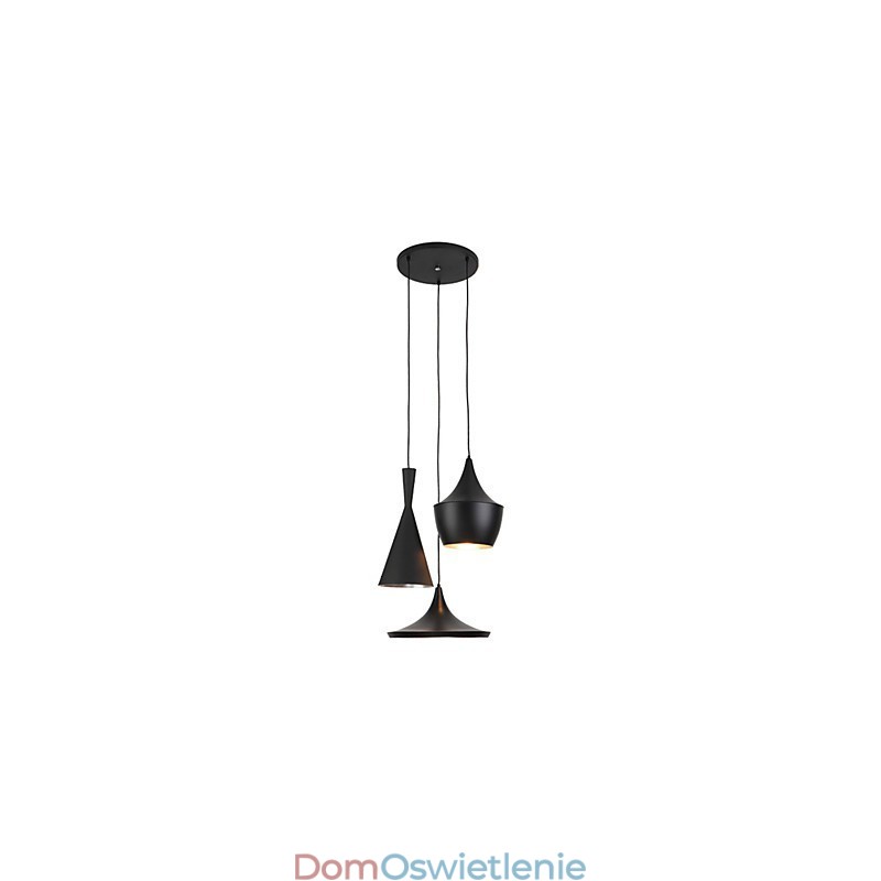 Miniaturowa lampa wisząca z metalu