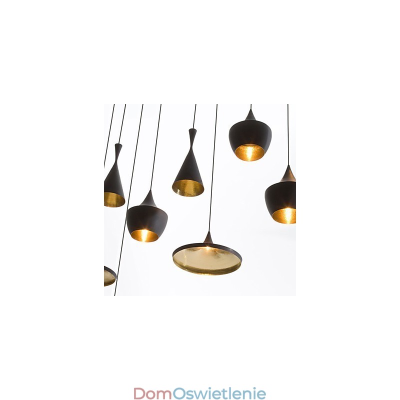 Miniaturowa lampa wisząca z metalu