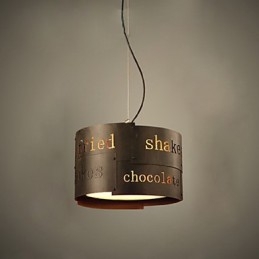 LOFT Nowoczesna moda Nordic Art Kreatywna tkanina Lampa wisząca Cafe Lamp Wisząca lampa Średnica 35 cm