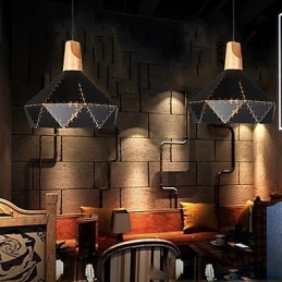 Retro Klasyczne Metalowe Lampy Sufitowe Proste Lampy Wiszące Lampy Wiszące Cafe