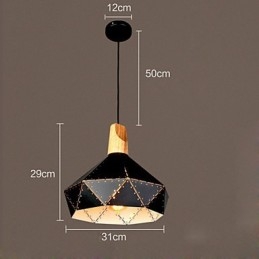 Retro Klasyczne Metalowe Lampy Sufitowe Proste Lampy Wiszące Lampy Wiszące Cafe