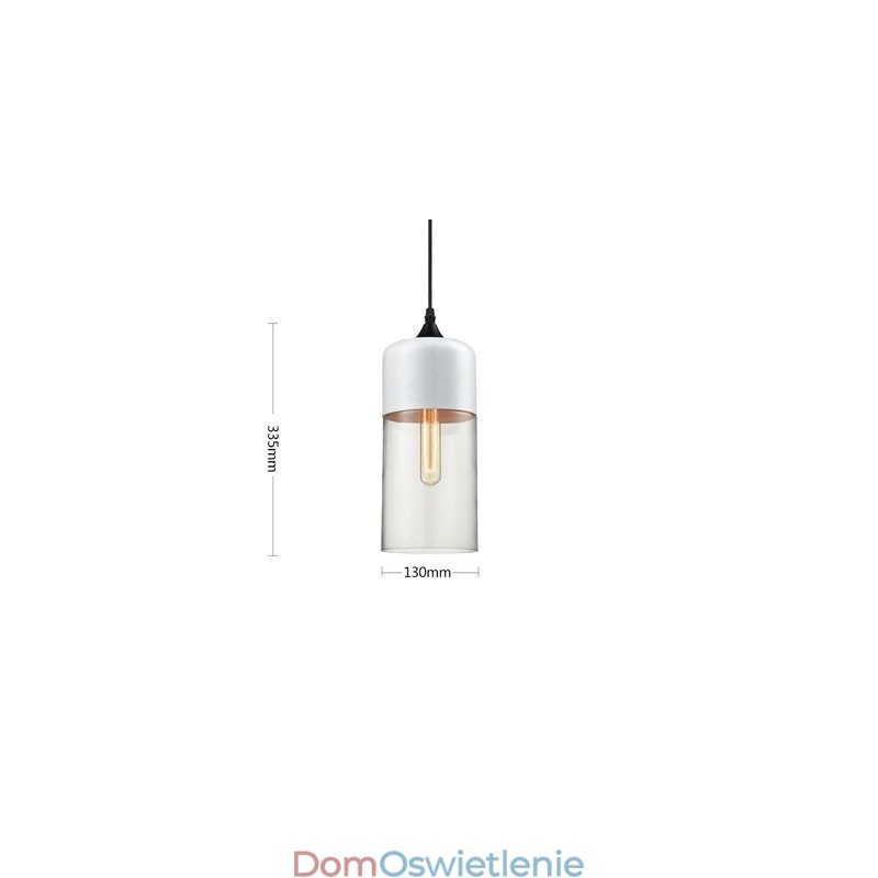 Lampa żyrandolowa ze szkła kutego żelaza w sklepie Nordic Creative Stair Shop