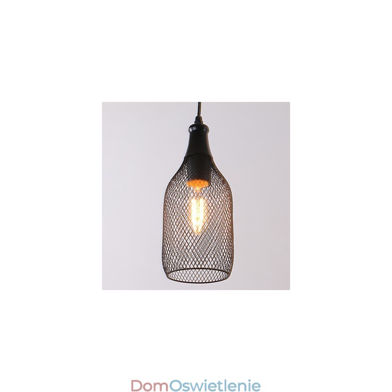 Lampy wiszące Mini styl rustykalny domek retro wiejski garaż metalowy