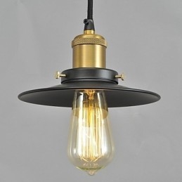 Wisząca lampa metalowa w stylu rustykalnym Mini