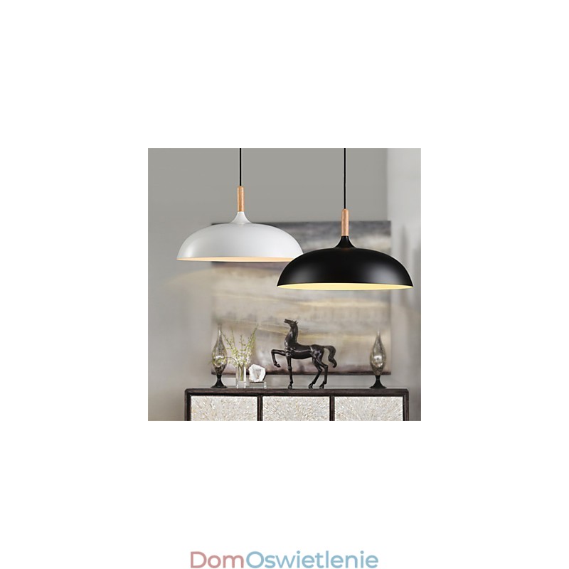 Retro Wiszące Lampy Malowanie Drewna + Metalu Wiszące Lampy Kawiarniane