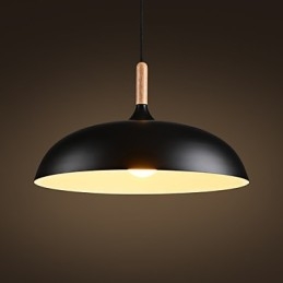 Retro Wiszące Lampy Malowanie Drewna + Metalu Wiszące Lampy Kawiarniane