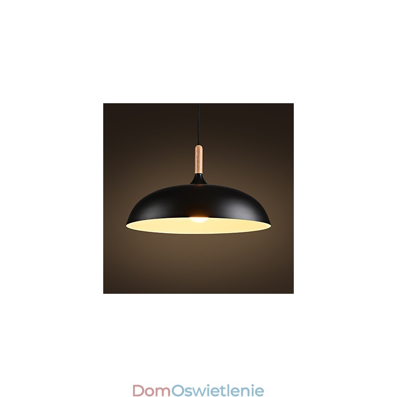 Retro Wiszące Lampy Malowanie Drewna + Metalu Wiszące Lampy Kawiarniane