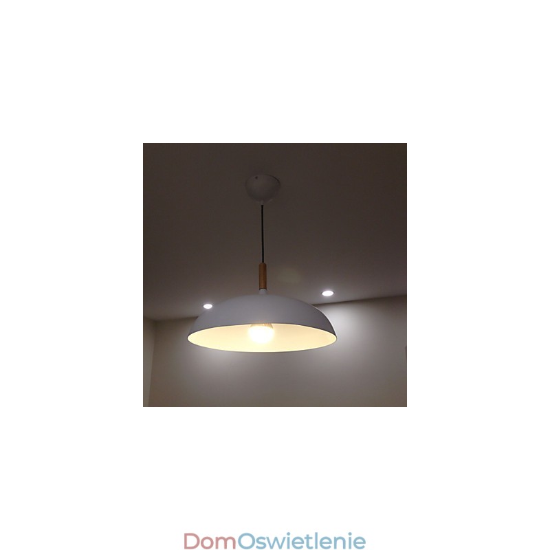 Retro Wiszące Lampy Malowanie Drewna + Metalu Wiszące Lampy Kawiarniane