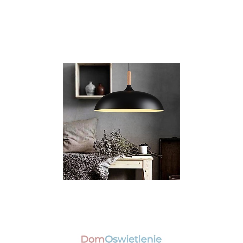 Retro Wiszące Lampy Malowanie Drewna + Metalu Wiszące Lampy Kawiarniane