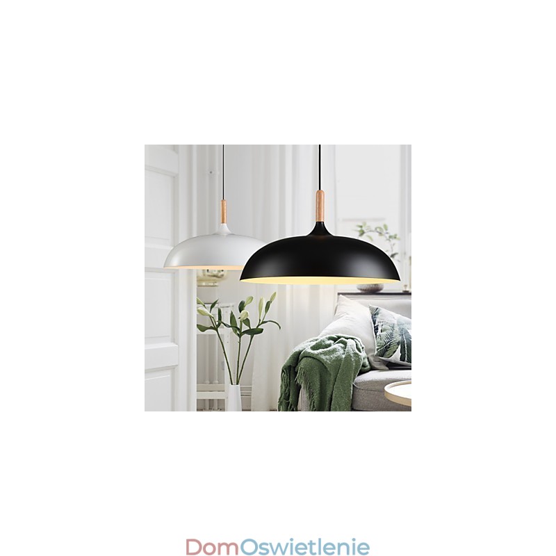 Retro Wiszące Lampy Malowanie Drewna + Metalu Wiszące Lampy Kawiarniane