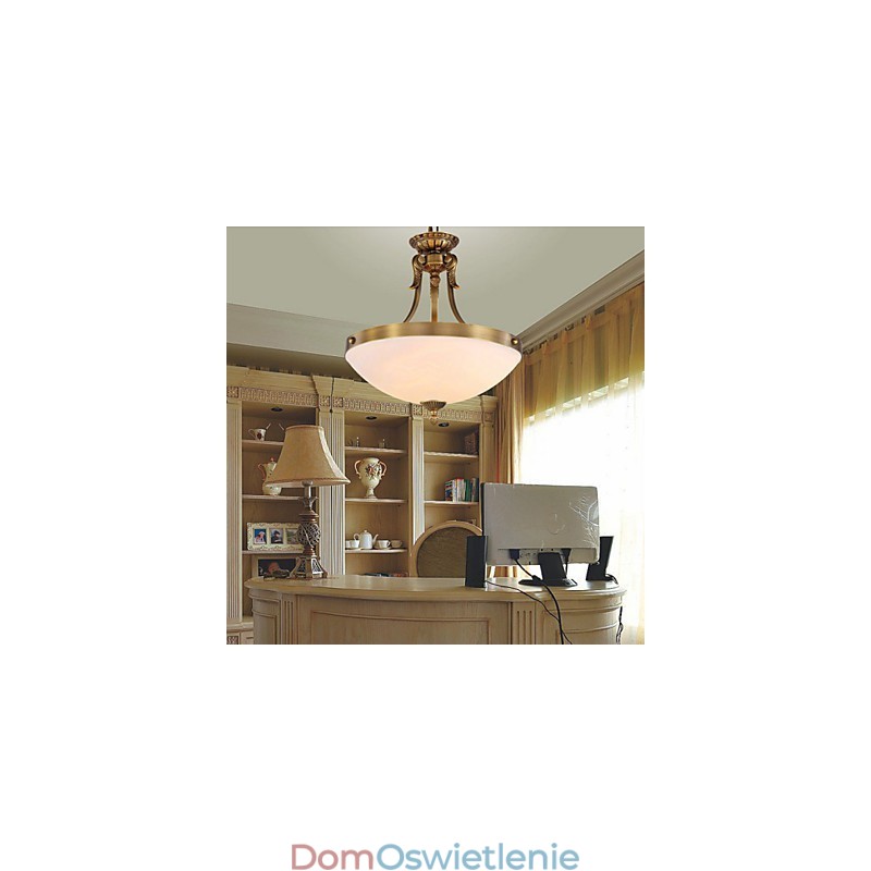 Oświetlenie Jane Marble Lampa Art Copper