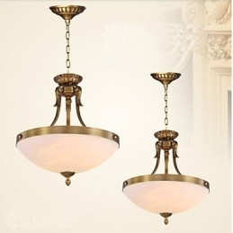Oświetlenie Jane Marble Lampa Art Copper