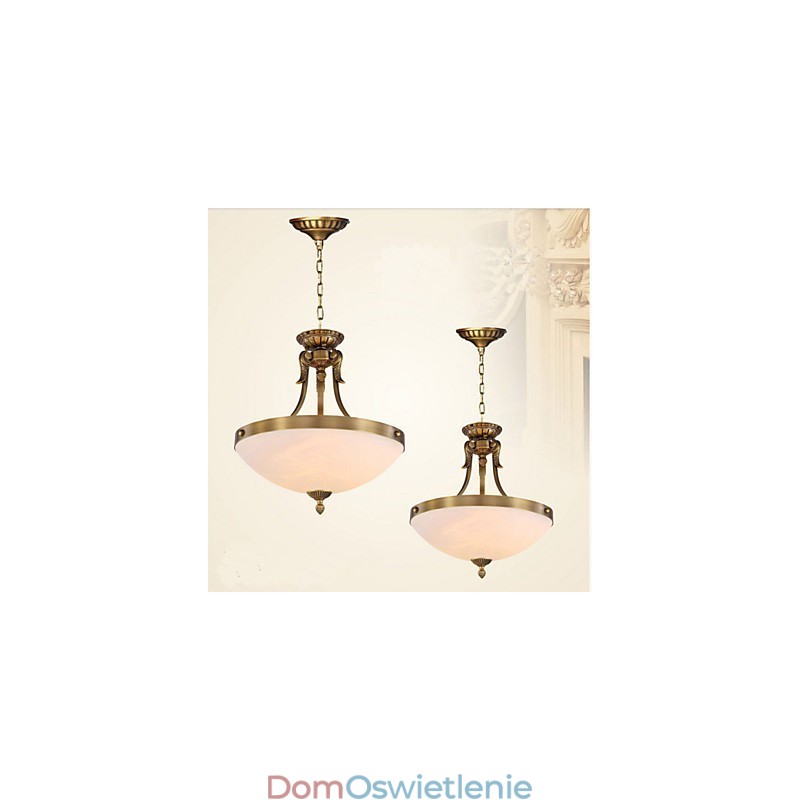Oświetlenie Jane Marble Lampa Art Copper
