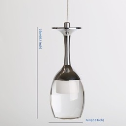 Lampy wiszące 1 światło Mini styl nowoczesny współczesny metal