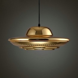 Wisząca lampa metalowa galwanizowana Country Garaż
