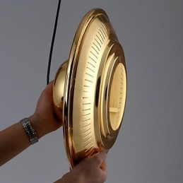 Wisząca lampa metalowa galwanizowana Country Garaż