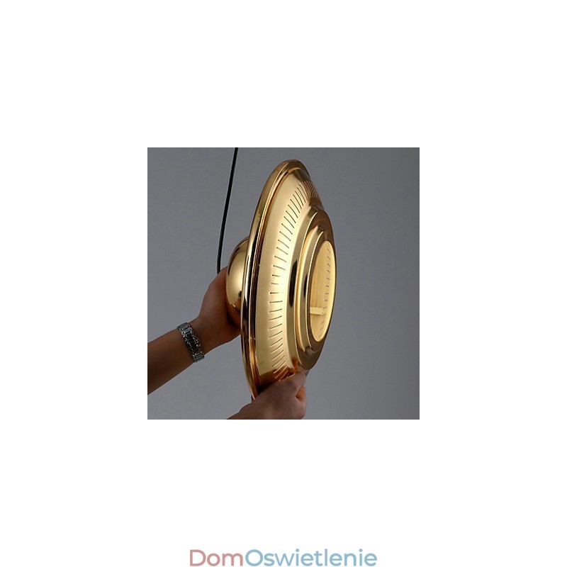 Wisząca lampa metalowa galwanizowana Country Garaż