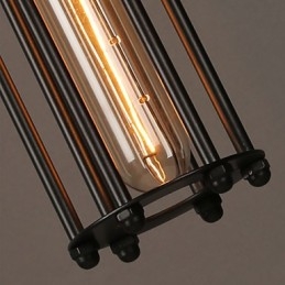 Kreatywny styl europejski przywracający starożytne sposoby kute żelazo Alcatraz pojedyncza głowica Droplight