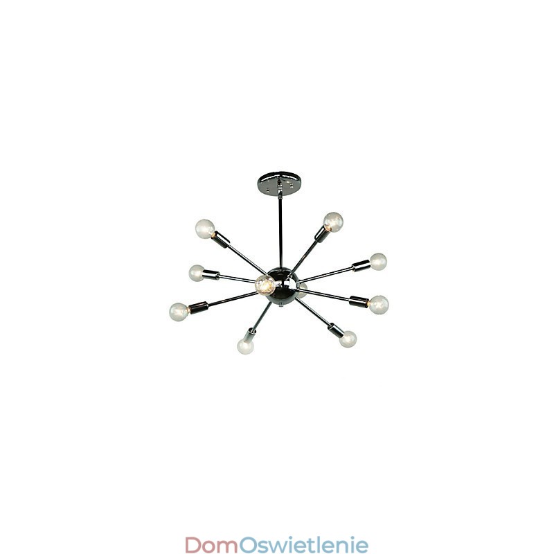 Lampa wisząca z metalu w stylu rustykalnym Mini Chrome