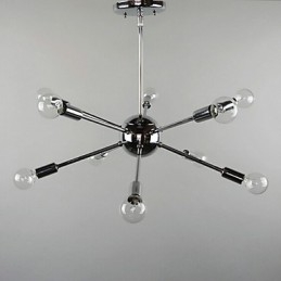 Lampa wisząca z metalu w stylu rustykalnym Mini Chrome