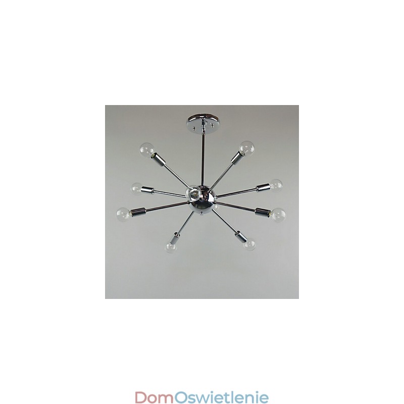 Lampa wisząca z metalu w stylu rustykalnym Mini Chrome