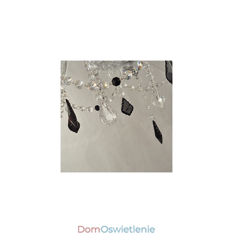 Elegancki kryształowy żyrandol z 8 światłami