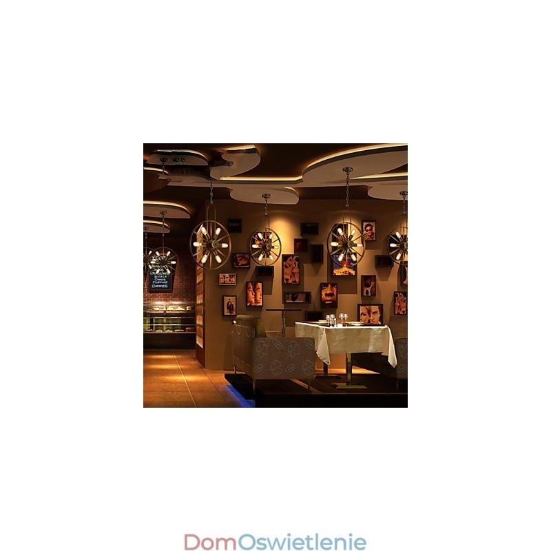 Retro Klasyczne Metalowe Lampy Sufitowe Proste Lampy Wiszące Lampy Wiszące Cafe
