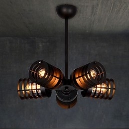 Retro Klasyczne Metalowe Lampy Sufitowe Proste Lampy Wiszące Lampy Wiszące Cafe
