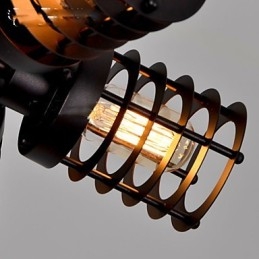 Retro Klasyczne Metalowe Lampy Sufitowe Proste Lampy Wiszące Lampy Wiszące Cafe